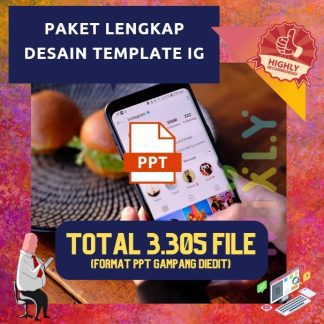 3000+ Desain IG Social Media Paket Powerpoint Template Grafis untuk Diskon dan Promosi