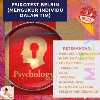Alat Psikotest Belbin/ Psikotes Tim Kerja Individu di Kelompok Kantor
