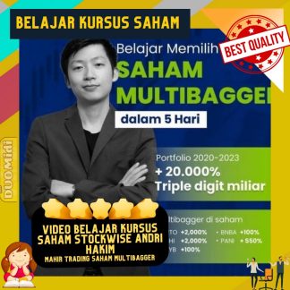 Video Belajar Kursus Saham St0ckwise ANDRl HAKlM - Mahir Trading Saham Multibagger