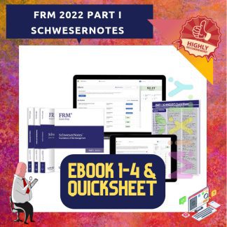 2022 FRM Schweser Notes Part I Book 1-4 Level 1 & Quicksheet